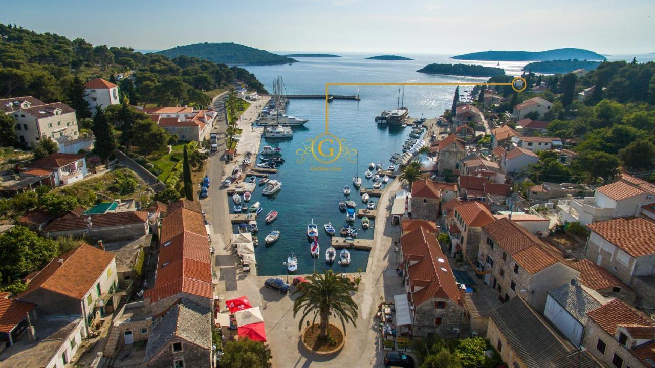 Golden View Luxury Apartment Maslinica Eksteriør bilde